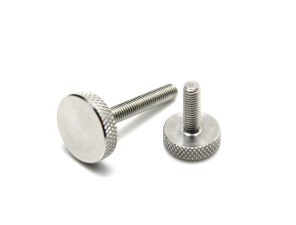 Straight bolt knob